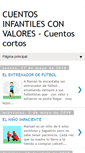 Mobile Screenshot of cuentosinfantilesconvalores.com